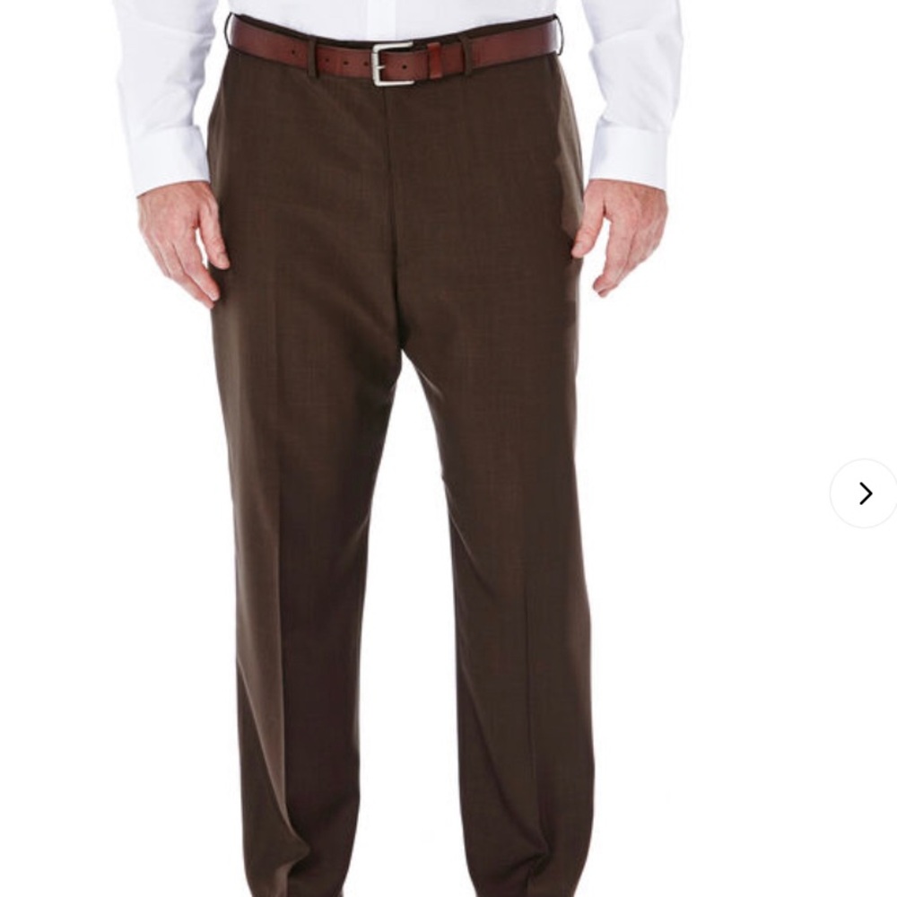 Haggar Men's Brown Pants